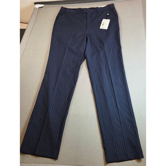 Lauren Ralph Lauren UltraFlex Classic Fit Wool Blend Dress Pants 36x34 NWT - Picture 1 of 11